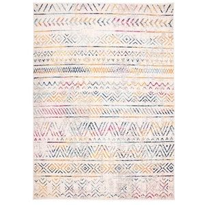 Monaco Multi Color Area Rug, 5’ x 7’